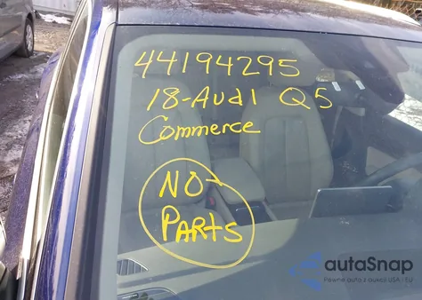 2018 Audi Q5 2.0T Premium/2.0T Tech Premium из США, поврежденный, VIN WA1BNAFY3J2243881